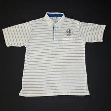 Vintage Golf Polo Gorilla Classic Nologo by Tonix Metrozoo Striped