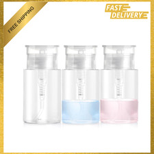 2oz Pump Dispenser Bottles with Labels Leakproof Travel Dispensers BPA-Free 3