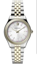 Versace Hellenyium Two Tone Stainless Steel Quartz Women's Watch VEHU01024