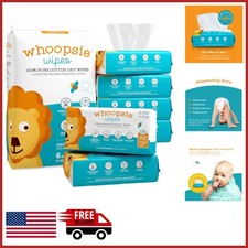 Biodegradable Cotton Baby Wipes 600 Count Hypoallergenic Fragrance Free