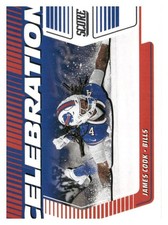 2025 Score #C-JCO James Cook Buffalo Bills Score Celebration Showcase