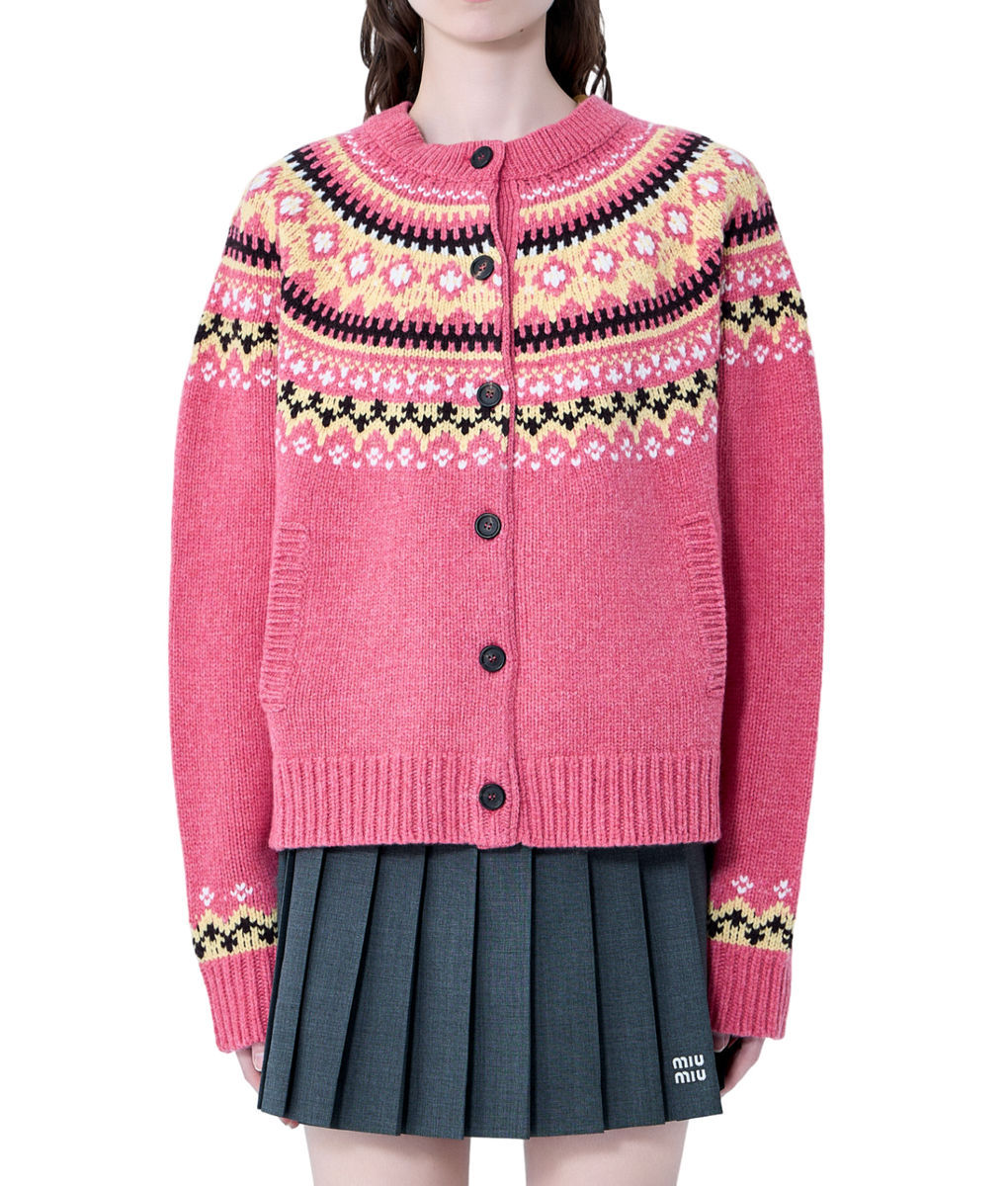 MIU MIU Pink Cardigan New & Authentic | eBay