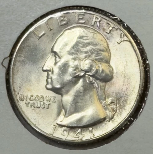 1941-D Washington Quarter — photo from another recent sale