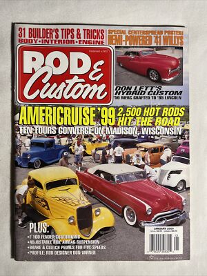2000 January, Rod and Customs Magazine, Americruise 99 hit the road!  (CP247)