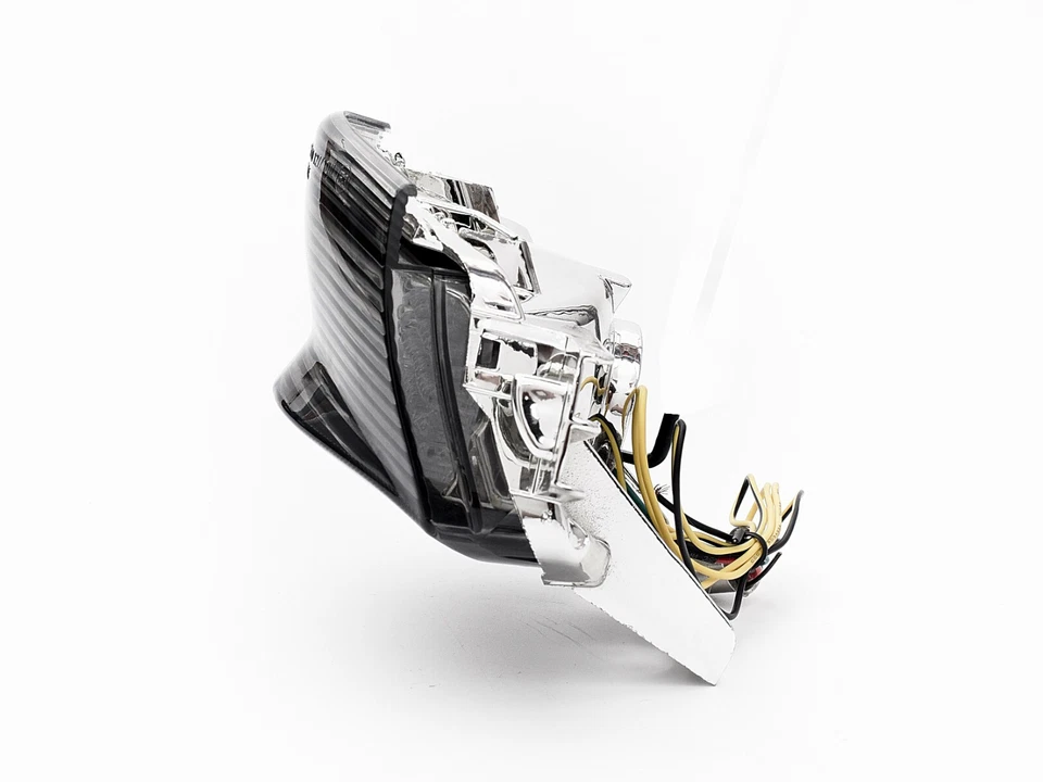 Светодиодные задние фонари дымчатые интегрированные указатели поворота подходят для Kawasaki 2006-2008 Ninja 650R - Изображение 3 из 4