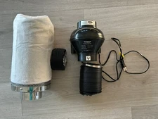 Vivosun Air Filter Kit + Duct Ventilation Fan 195. Charcoal Carbon Filtration 4”