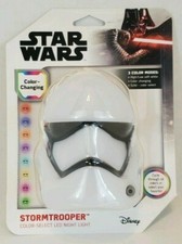Disney Star Wars Stormtrooper LED Color Changing Night Light Auto On/Off Switch