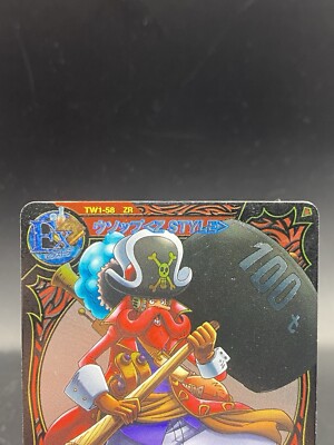 Usopp One Piece Treasure World Z Rare Holo Japanese TCG TW1-58 ZR