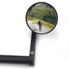 ONIPAX Handlebar Bike Mirror, Ultra Clear Glass Lens, Rotatable and Shockproof W