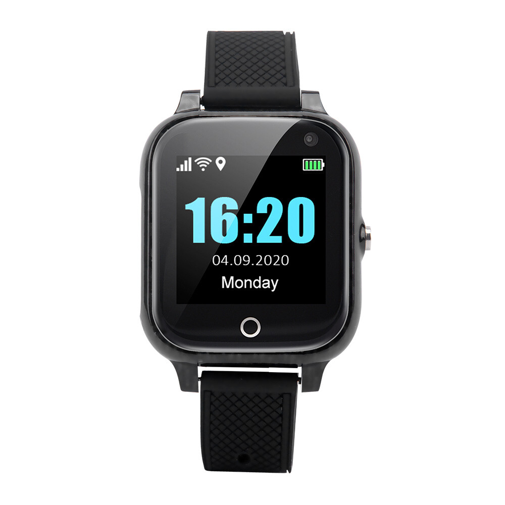Montre GPS rose FA27T pour les trajets scolaires et le suivi métabolique WiFi