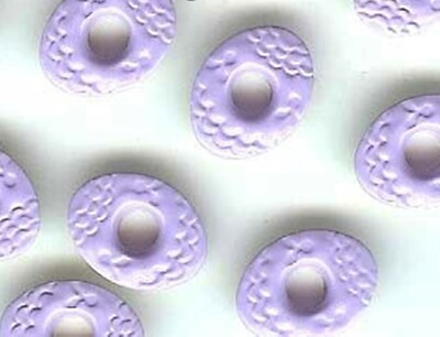 Lavender EASTER EGG 3/16'' EYELETS Scrapbooking Card Making Stamping