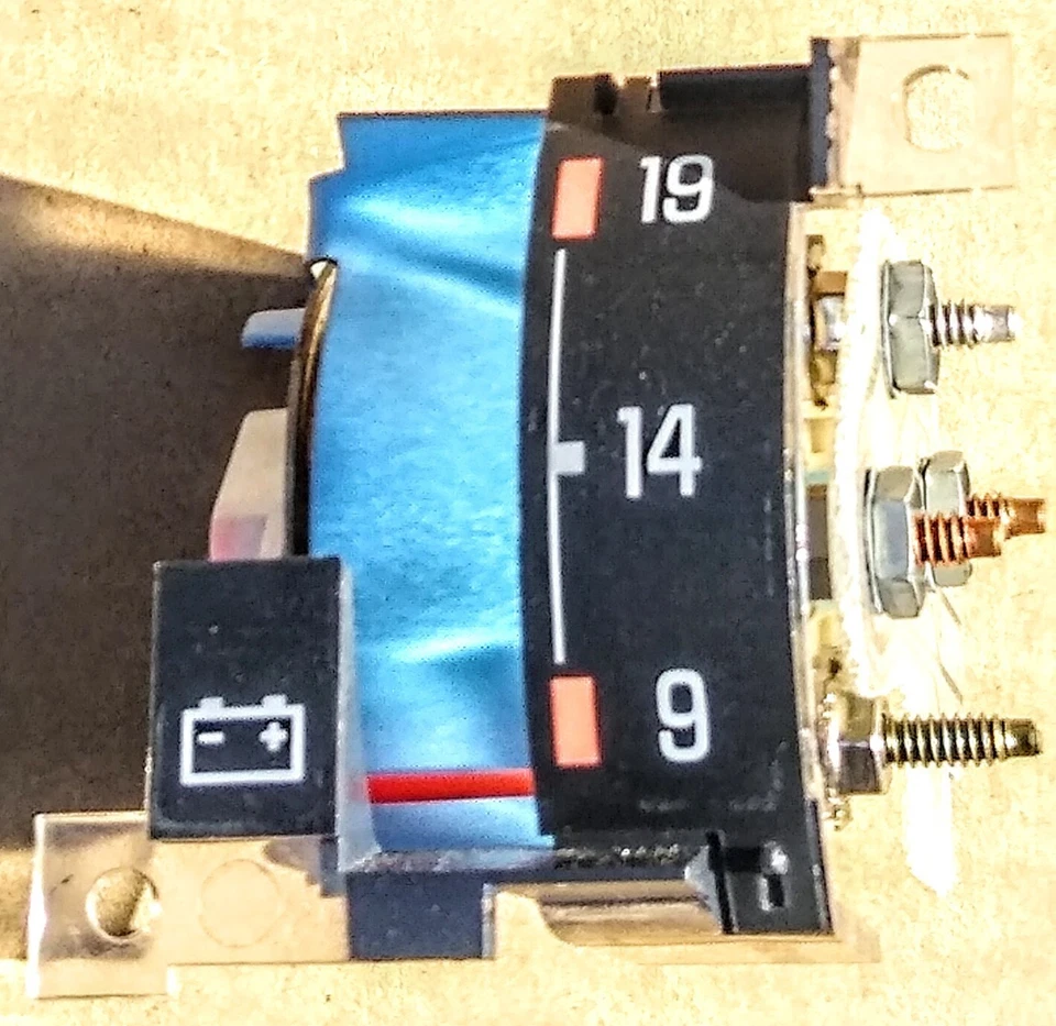 86-94 S10 Blazer S15 Jimmy Sonoma Voltage Battery Ammeter Amp Charging Gauge OEM - Image 3 of 4