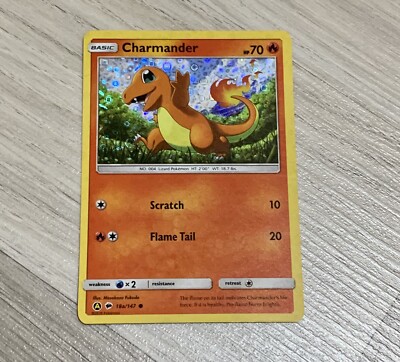 charmander pokemon card holographic Pokémon Hologram Card. Good Condition, See Pics RarityPromo Hit Points70 HP Fire Blazing Destruction Discard a Stadium in play. Charmander 70/110 Legendary Collection Reverse