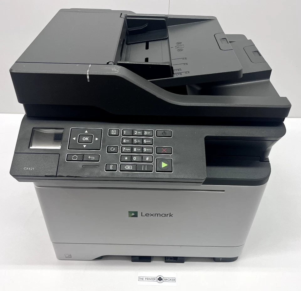 Lexmark CX421adn A4 Colour Multifunction Laser Printer 42C7343 - Image 2 of 4