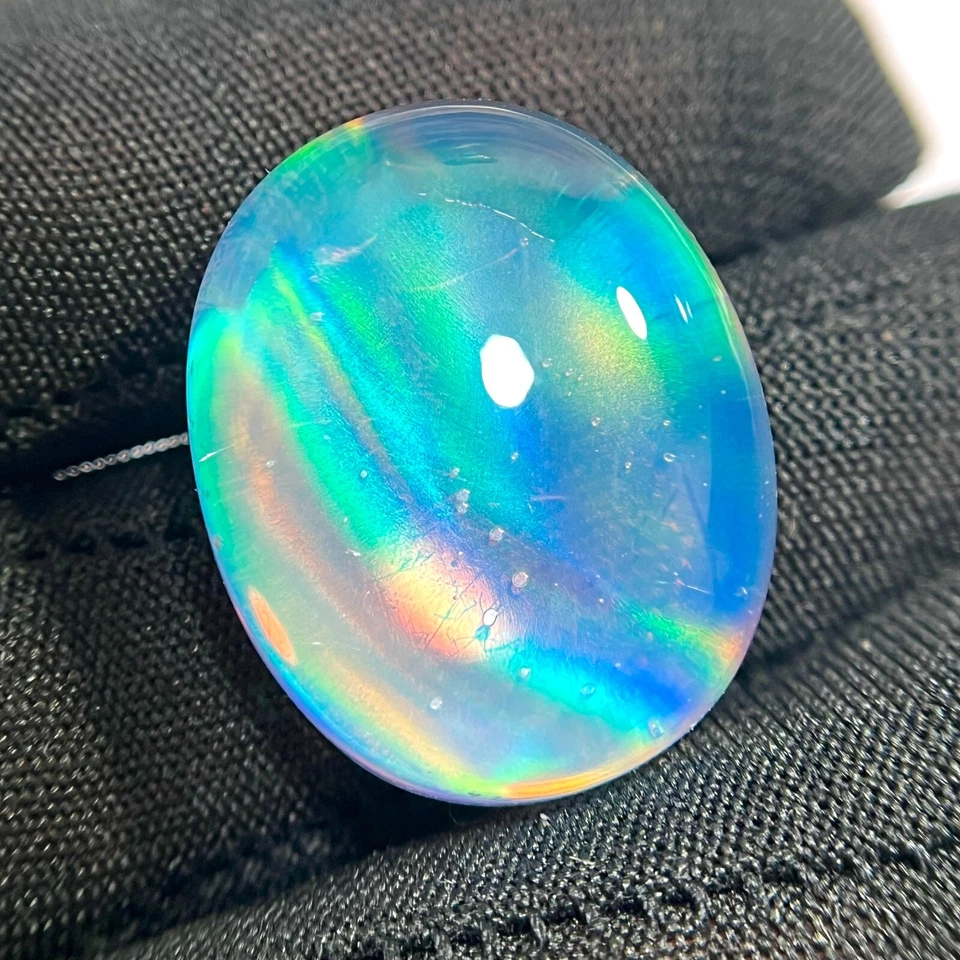 39.30 Cts Aurora Opal Doublet Aurora Fire Opal Cabochon Oval Gemstone 25x20 mm - Image 2 of 4