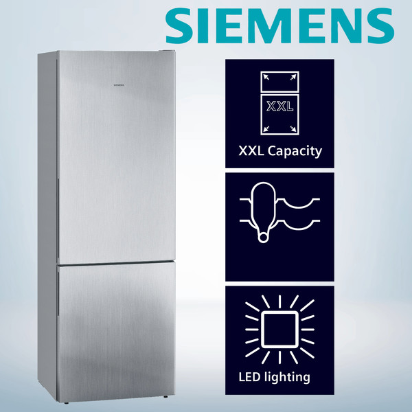 Siemens KG49EAICA KüHl-Gefrierkombination Inhalt KüHlbereich 302 Liter-image