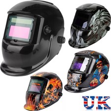 Adjustable Auto Darkening Welding Helmet Grinding Mask for Mig Tig Arc Welder UK