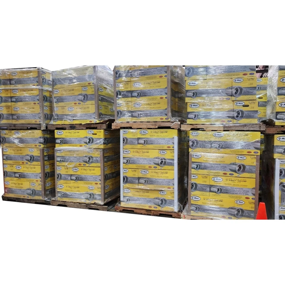 New Can Fan Q-Max 10" 1024 CFM Inline Exhaust Ventilation Hydroponics Grow - Image 2 of 3