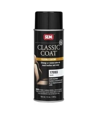 SEM 17093 Classic Coat Flexible Coating Black Interior Vinyl Leather 12oz