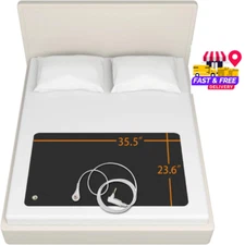 Grounding Mat for Improving Sleep & Total Health Grounding Pad Earthing Mat Bed