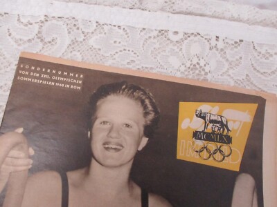 1960 SONDERNUMMER Sport im Bild zu Olympische Spiele ROM mit EHRENTAFEL