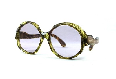 ROUND JACQUES FATH SUNGLASSES VINTAGE ORIGINAL 70S FRANCE  display picture 1