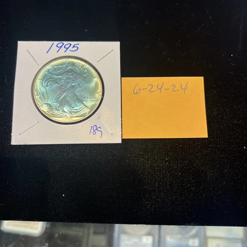 1995 American Silver Eagle - UNC Toned