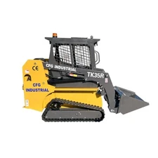 CFG 1.5 ton Mini Skid Compact Track Loader Gasoline RATO 999 Engine USA Stock