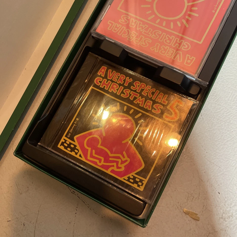 A Very Special Christmas 5 CD box set 95 Classic Christmas Songs Keith Haring - Image 4 of 4