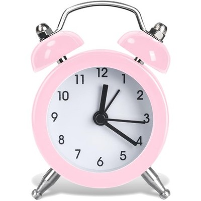 Retro Mini Wecker Analog Lauter Alarm Kinder Jugendliche Senioren Geschenk