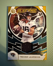 Panini 2021 Elements Electric Trevor Lawrence RC MEM ELE-TRL Jaguars /199