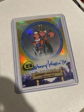 2025 Topps Chrome SpongeBob Johnny Knoxville/Johnny Krill Refractor Auto 