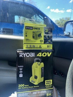  RYBOI 40v 300watt & RYBOI 18v 150watt Battery Power Source 