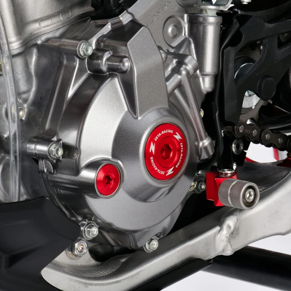 Zeta Crankcase Screws For HONDA XR650L/R  XR600 XR400 XR250 CRF250/450 - Image 2 of 3