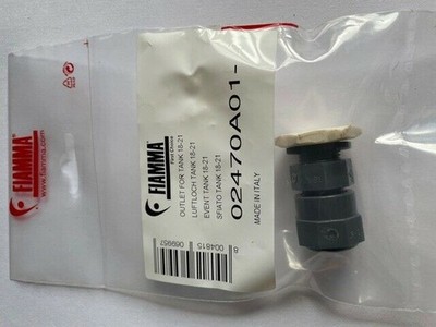 Fiamma Outlet for Tank 18-21 - 02470A01