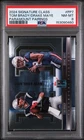 2024 Topps Signature Class Paramount Pairings #PP7 Tom Brady/Drake Maye PSA 8