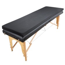 Lash Bed Foam Topper for Massage Bed, 73x24x2 inch Black 73" x24"x2",