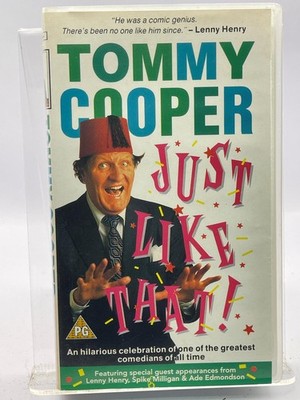 Tommy Cooper Just Like That VHS Video Tape