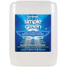 SIMPLE GREEN 0100000113405 Cleaner/Degreaser,Unscented,5 gal,Bucket 6CMU6