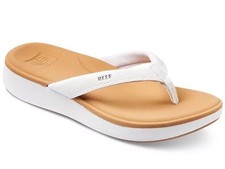 Reef Cushion Cloud White Tan CJ0234 Women's Sizes Medium New