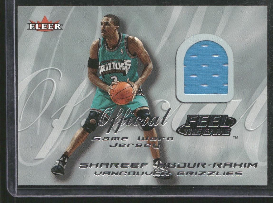 2000-01 Fleer Tradition #NNO Shareef Abdur-Rahim Feel the Game