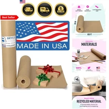 Kraft Packing Paper Roll Brown Craft Paper for Arts Crafts Shipping 18x1200