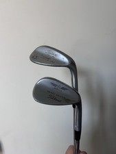 Titleist Vokey Spin Milled Wedge Set 52° 58° RH 2 Clubs Steel Silver