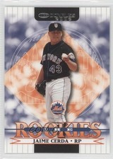 2002 Donruss The Rookies Jaime Cerda #58 0b5
