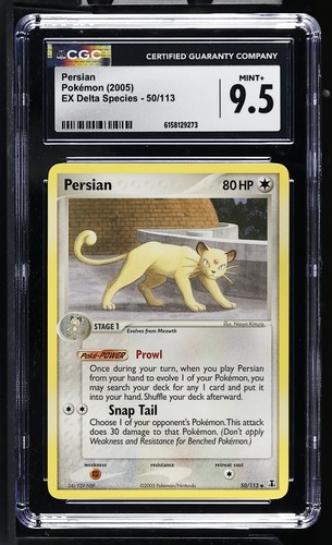 Persian graded CGC 9.5 for sale on eBay