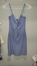Women's Medium Windsor Blue/Periwinkle Spaghetti Strap Dress