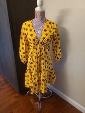 J.crew Edie Parker Strawberry Swim Cover Up XXS New