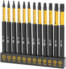 Torx Bit Set Long Security Fastener Driver Bits