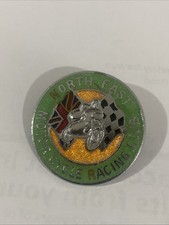 Vintage North East Motorcycle Club Enamel Badge – Motor Cycle Racing – UK