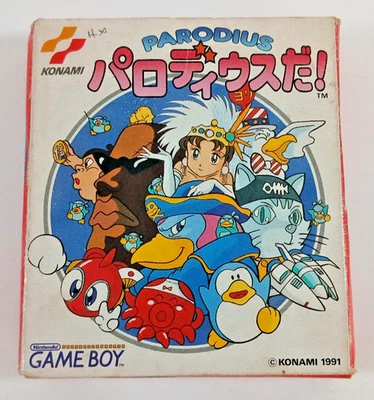 Parodius Nintendo Game Boy Japanese Edition Konami Boxed Tested No Manual - Image 1 of 4
